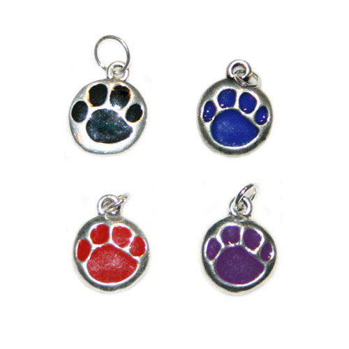Paw Print Charm
