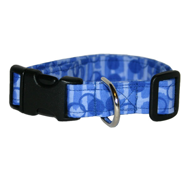 Blue Circles Collar