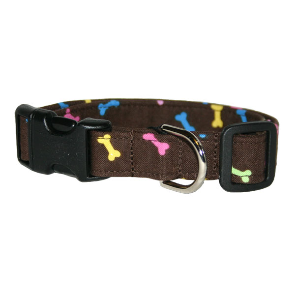 Brown Multi Bones Collar