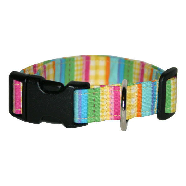 Pastel Stripes & Checks Collar