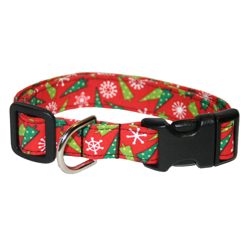 Trees on Red Collar