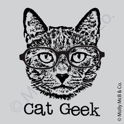 Cat Geek Womens Tee