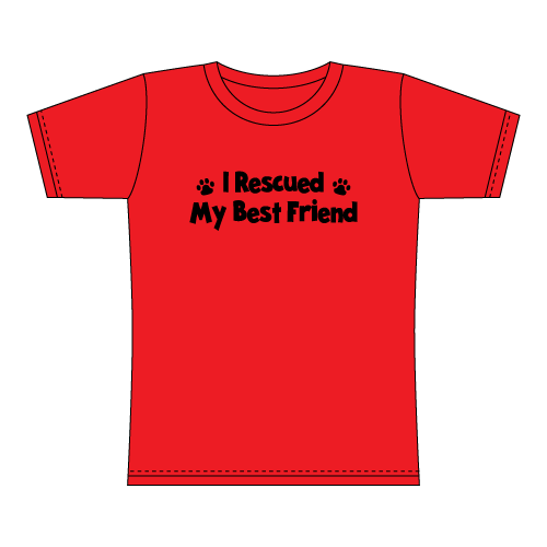 I Rescued My Best Friend Mens Tee
