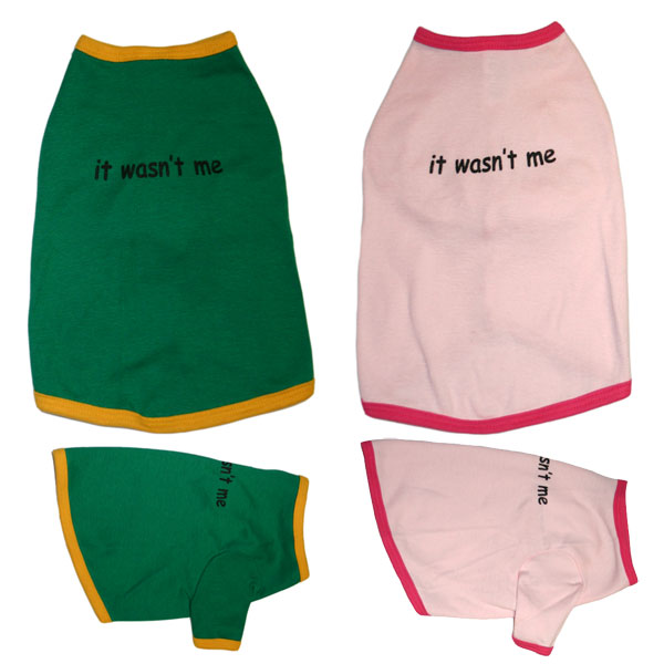 It Wasn't Me Dog Shirt - Discontinued