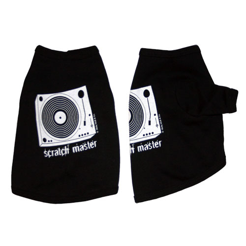 Scratch Master Turntable Dog Shirt