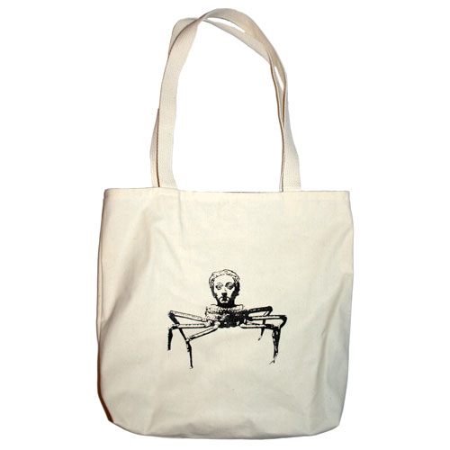 Crab Lady Tote Bag