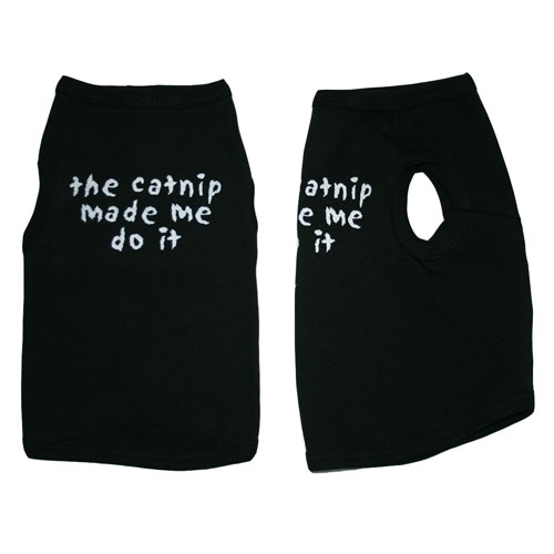 The Catnip Made Me Do It Cat Tank Top