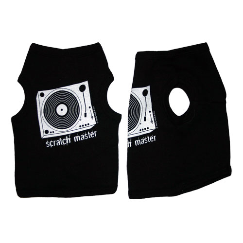 Scratch Master Turntable Dog Tank Top