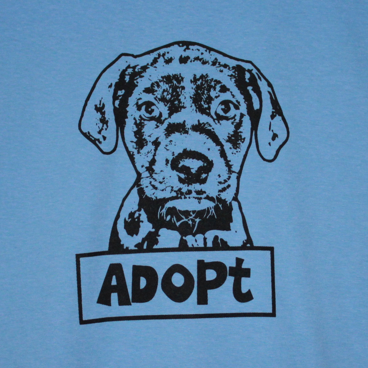 Adopt Dog Mens/Unisex Tee