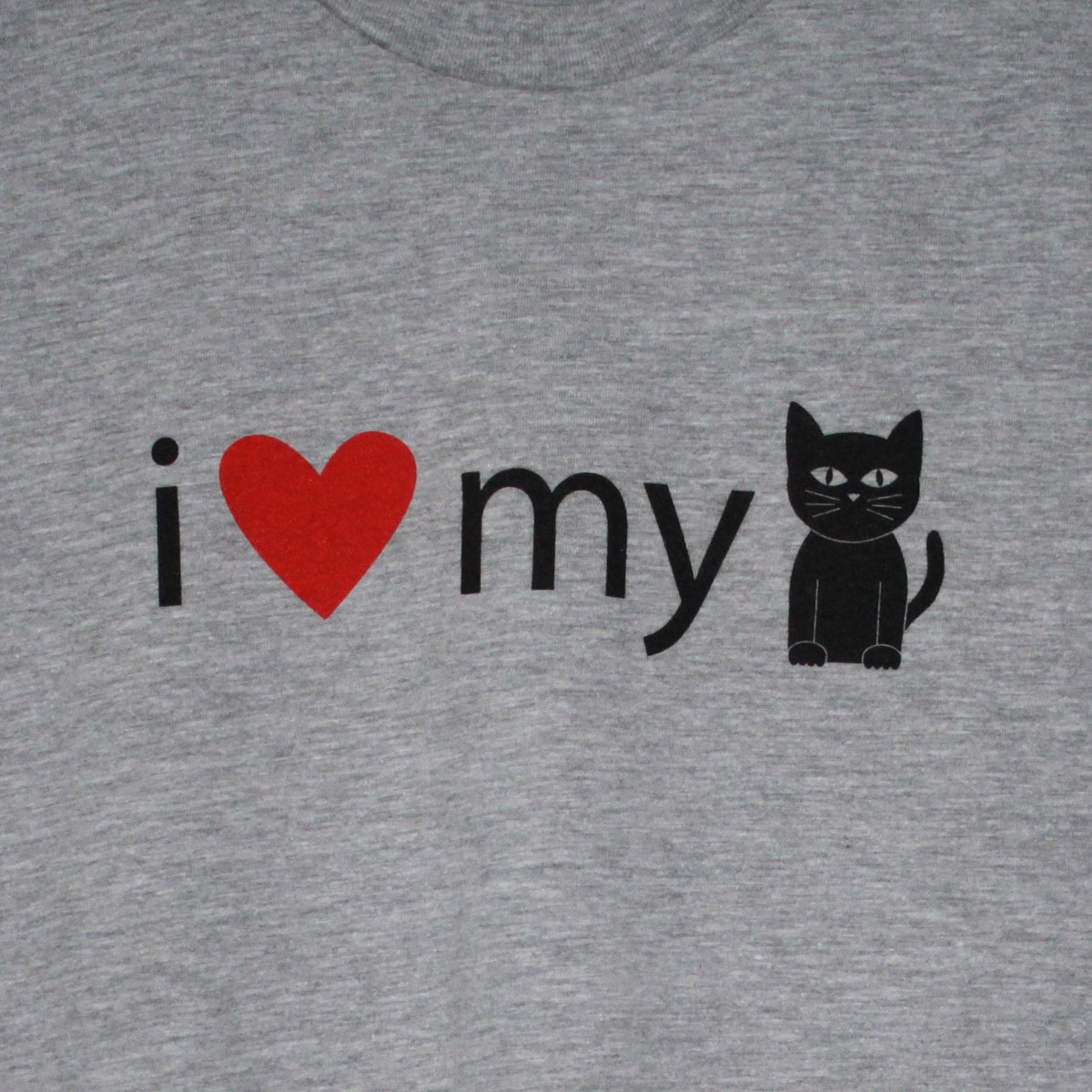 I Love My Cat Mens/Unisex Tee