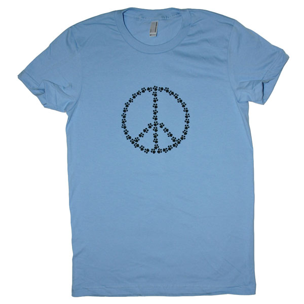 Peace Paws Womens Tee